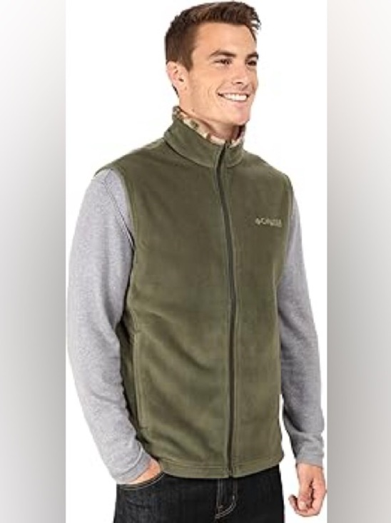 Columbia Other - Columbia Taupe Fleece Jacket with High Collar
